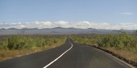 Autobahn auf der Insel Santa Cruz — Stockfoto