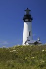 White Lighthouse With Sky — Stock Photo