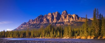 Castle Mountain, Banff (Alberta) — Photo de stock