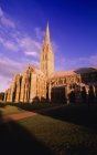 Vista de la Catedral de Salisbury - foto de stock