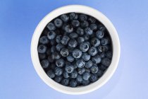 Bowl Of Blueberries — Stock Photo