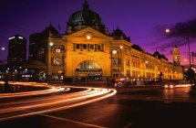 Flinders Street Station — Stockfoto