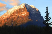 Picco di montagna robusto — Foto stock