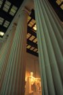 Мемориал Линкольна внутри здания — стоковое фото