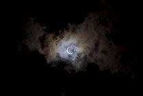 Solar eclipse, Quirimba Island — Stock Photo