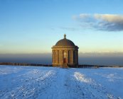 Mussenden храм на снігу — стокове фото