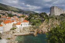 Lovrijenac фортеця, Дубровника — стокове фото