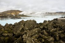 Lagoa azul, Islândia — Fotografia de Stock