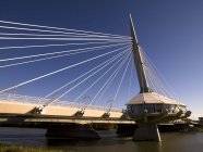 Pont à Winnipeg, Manitoba — Photo de stock