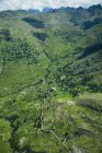 Повітряний вигляд тропічних лісів — стокове фото