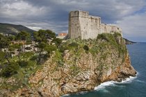 Lovrijenac фортеця, Хорватія — стокове фото