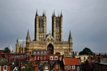Catedral de Lincoln, Inglaterra - foto de stock