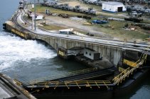 Pacific Entrance In The Panama Canal — Stock Photo