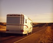Motor Home on road — Stock Photo