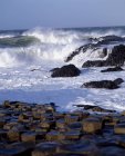 Colonne di basalto in Irlanda — Foto stock