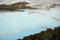 Lagoa azul, Islândia — Fotografia de Stock