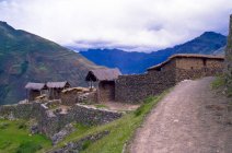 Valle Sagrado de los Incas - foto de stock