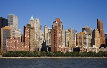 West Side Of Lower Manhattan — Stock Photo