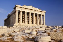 Acropolis on hill top — Stock Photo