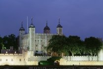 The Tower Of London At Night, — Stock Photo
