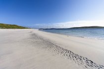 Patterns In White Sand — Stock Photo