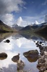 Montagnes et lac, Lake District — Photo de stock