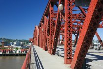 Puente de Broadway; Portland - foto de stock