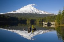 Трілліум озера, Mount Hood, штат Орегон — стокове фото