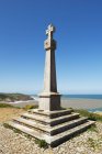 Independance Memorial Overlooking Bay — Stock Photo