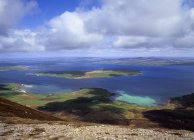 Graemsay і материком Оркнейських островів — стокове фото