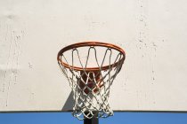 View of basketball hoop — Stock Photo