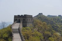 Велика Китайська стіна за межами Пекін — стокове фото