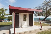 Bloque de inodoro en Punta Gorda - foto de stock