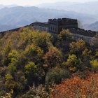Секция Мутьянью Великой Китайской стены — стоковое фото