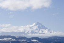 Mount Hood in Winter — Stock Photo
