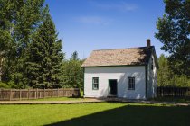 Дом пионеров в Альберте — стоковое фото