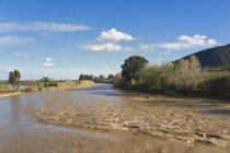 Guadalhorce fiume vicino Estacion Cartama — Foto stock