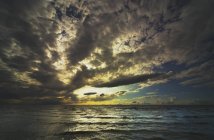 Облака над Рабским озером — стоковое фото