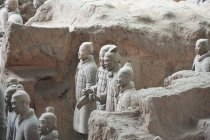 Guerreiros de terracota; Xian — Fotografia de Stock