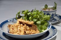 Comida asiática del restaurante - foto de stock