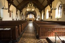Церковный интерьер Англии — стоковое фото