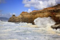 Waves Crashing Along The Coast — Stock Photo