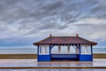 Gazebo alla località balneare — Foto stock