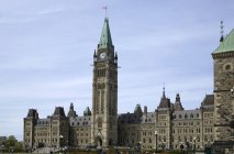 Парламент будівель в Канаді — стокове фото