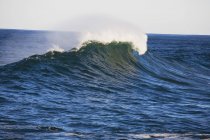 Волна катится в океане — стоковое фото