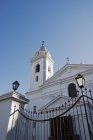 La chiesa barocca a Recoleta — Foto stock