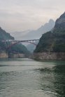 Ponte sul fiume Yangtze — Foto stock