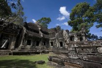 Templo de Bayon en Camboya - foto de stock