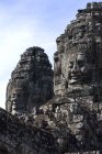 Faces Of The Bayon Temple — Stock Photo