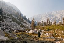 High Sierra Nevada Mountains — Stock Photo